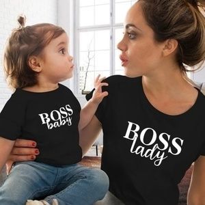 Boss Lady/Baby Tshirt